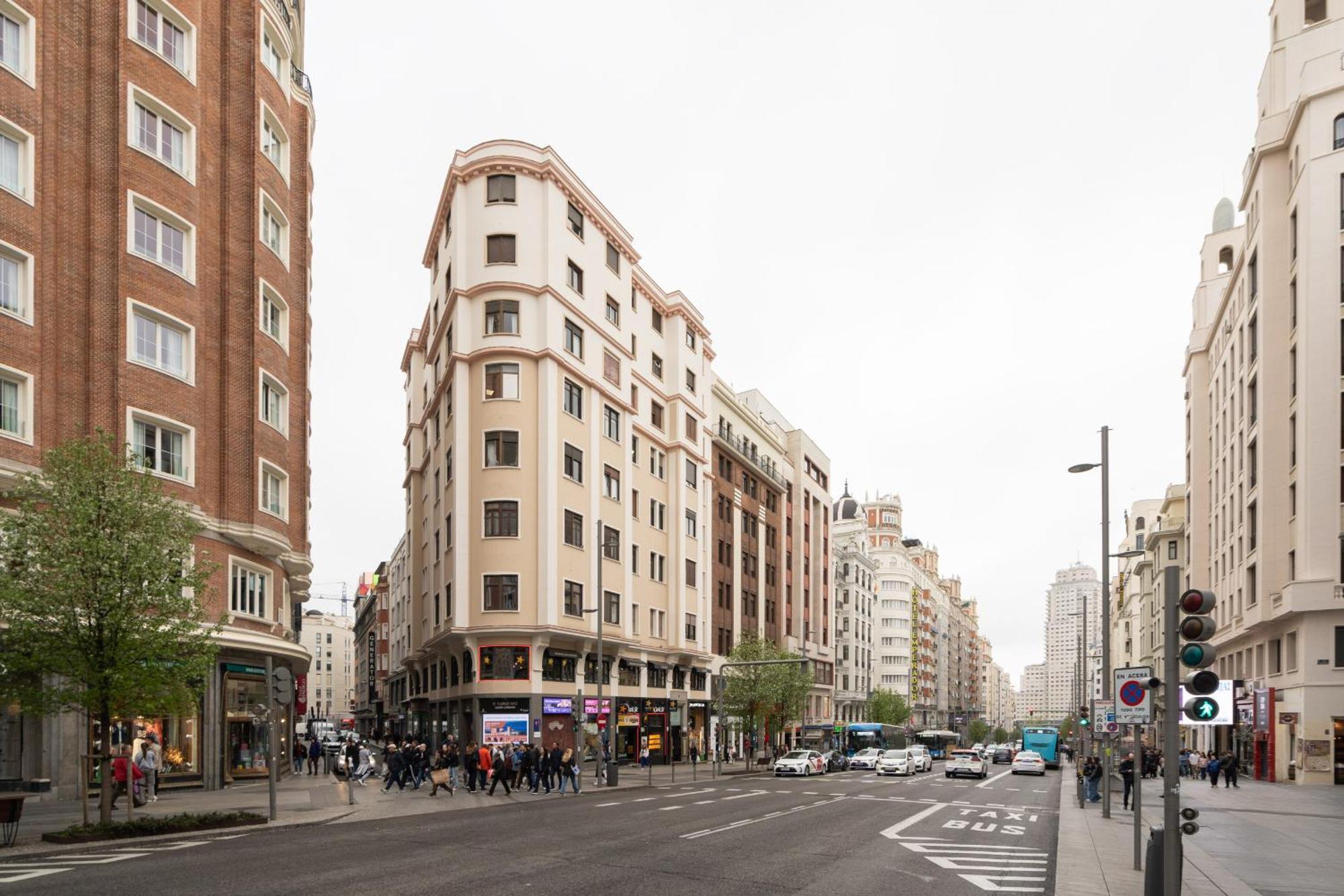 Апартаменты Apartamento Reformado De Lujo En Gran Via Мадрид Экстерьер фото
